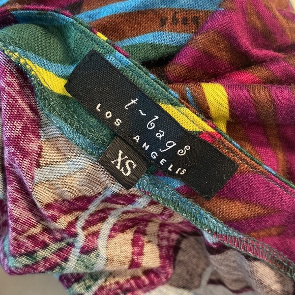 T-bags halter tank shirt top with chain XS shopbop - Picture 3 of 4